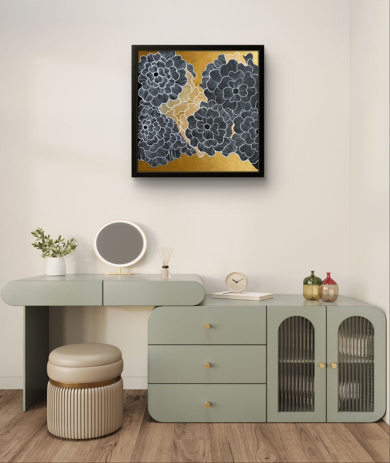 Art Ideal for modern and sophisticated interiors.