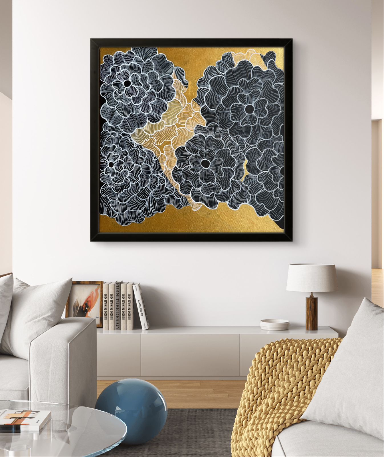 Art Ideal for modern and sophisticated interiors.