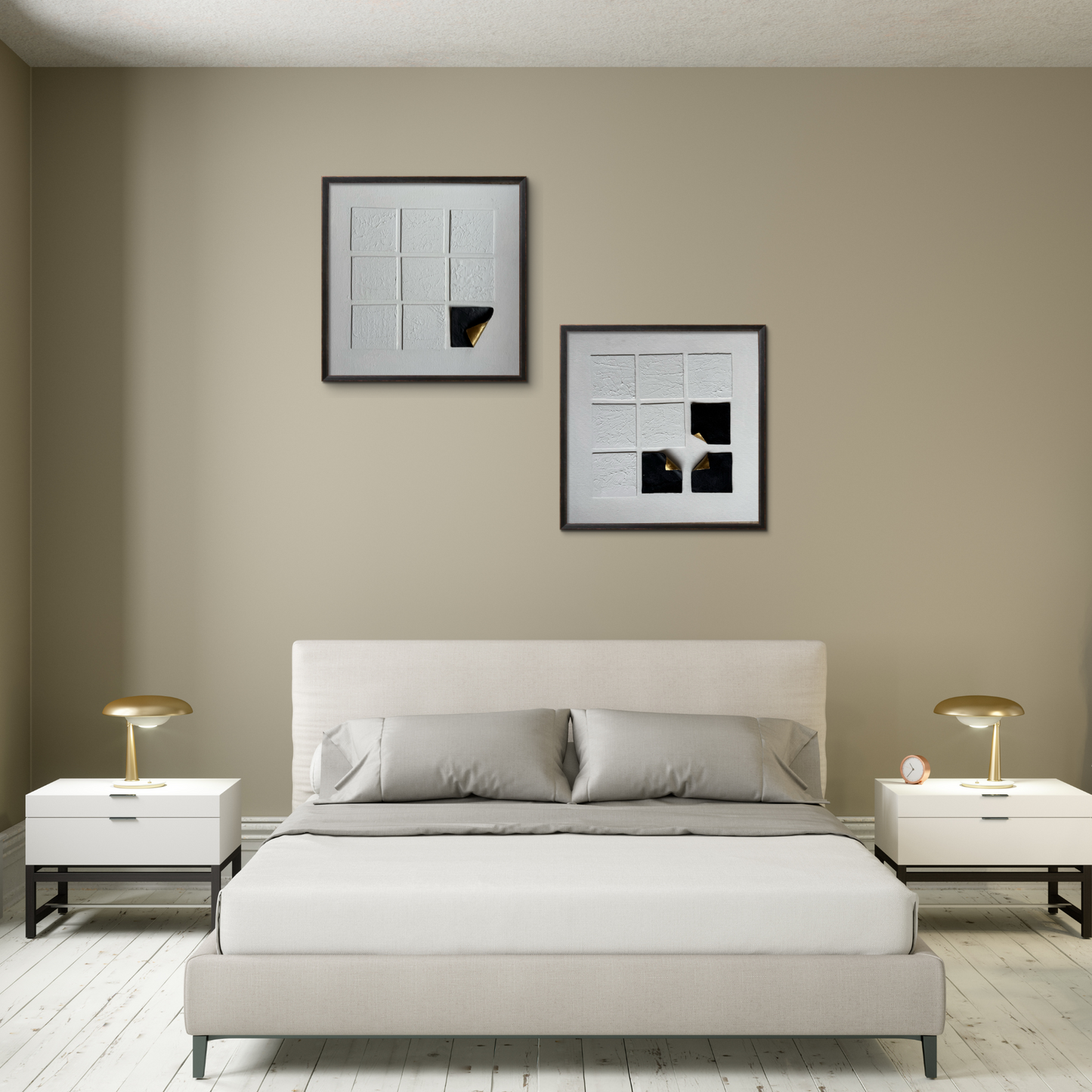 A contemporary modern artwork perfect for minimalist home decor.