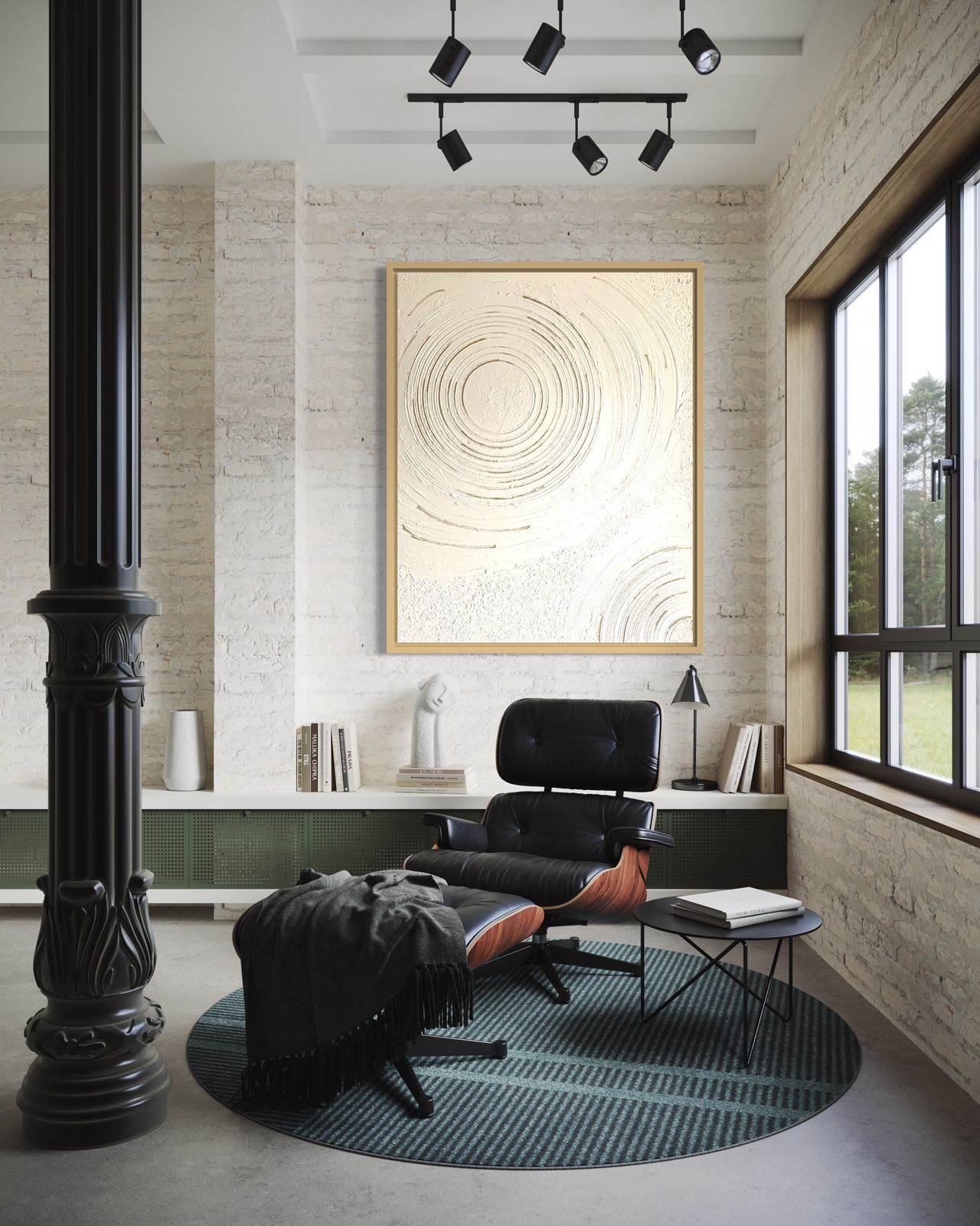 Contemporary modern artwork perfect for home & Office decor.