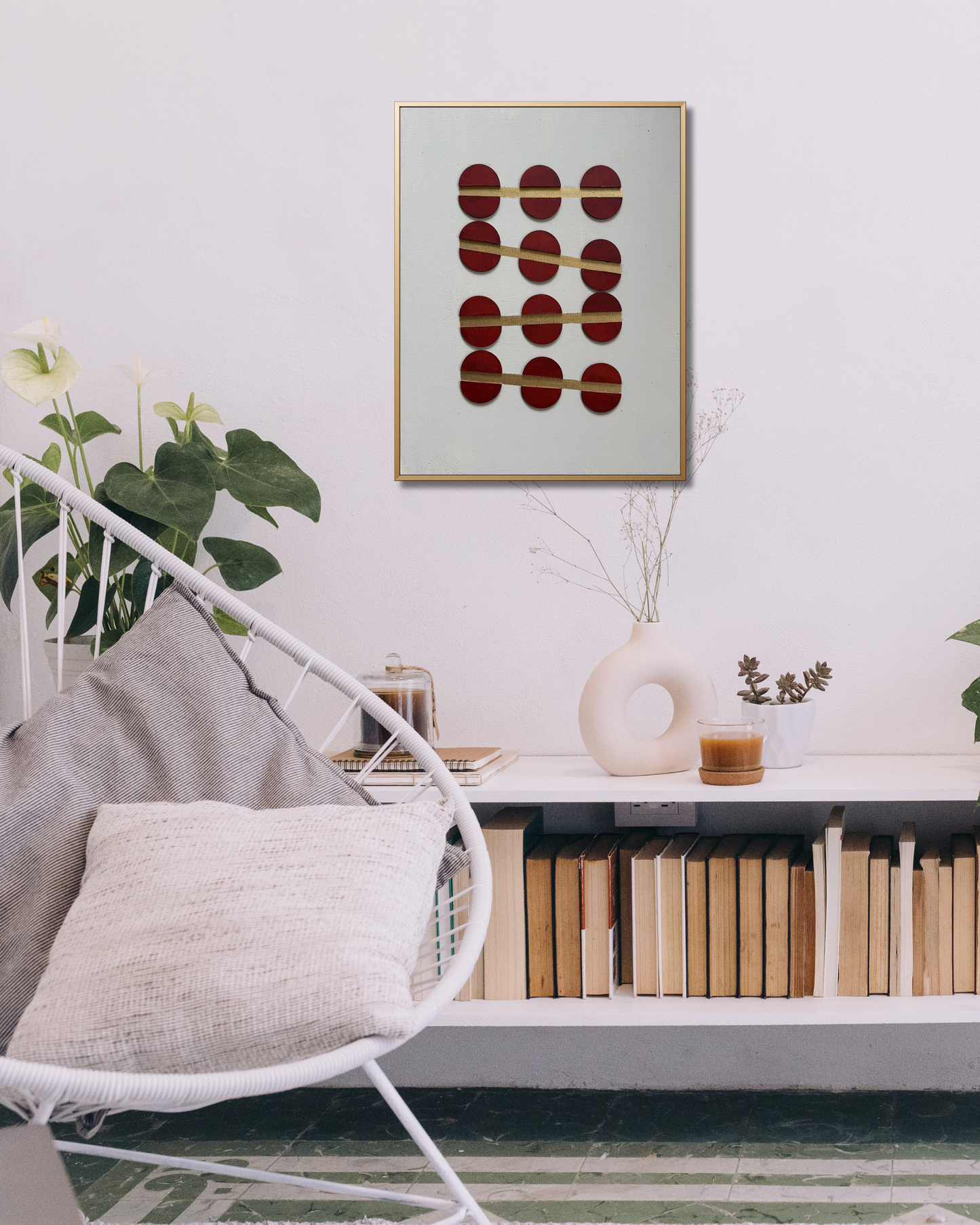 Still, I Rise – Modern Textured Wall Art on Resilience | Artscape by Riddhi Mehta