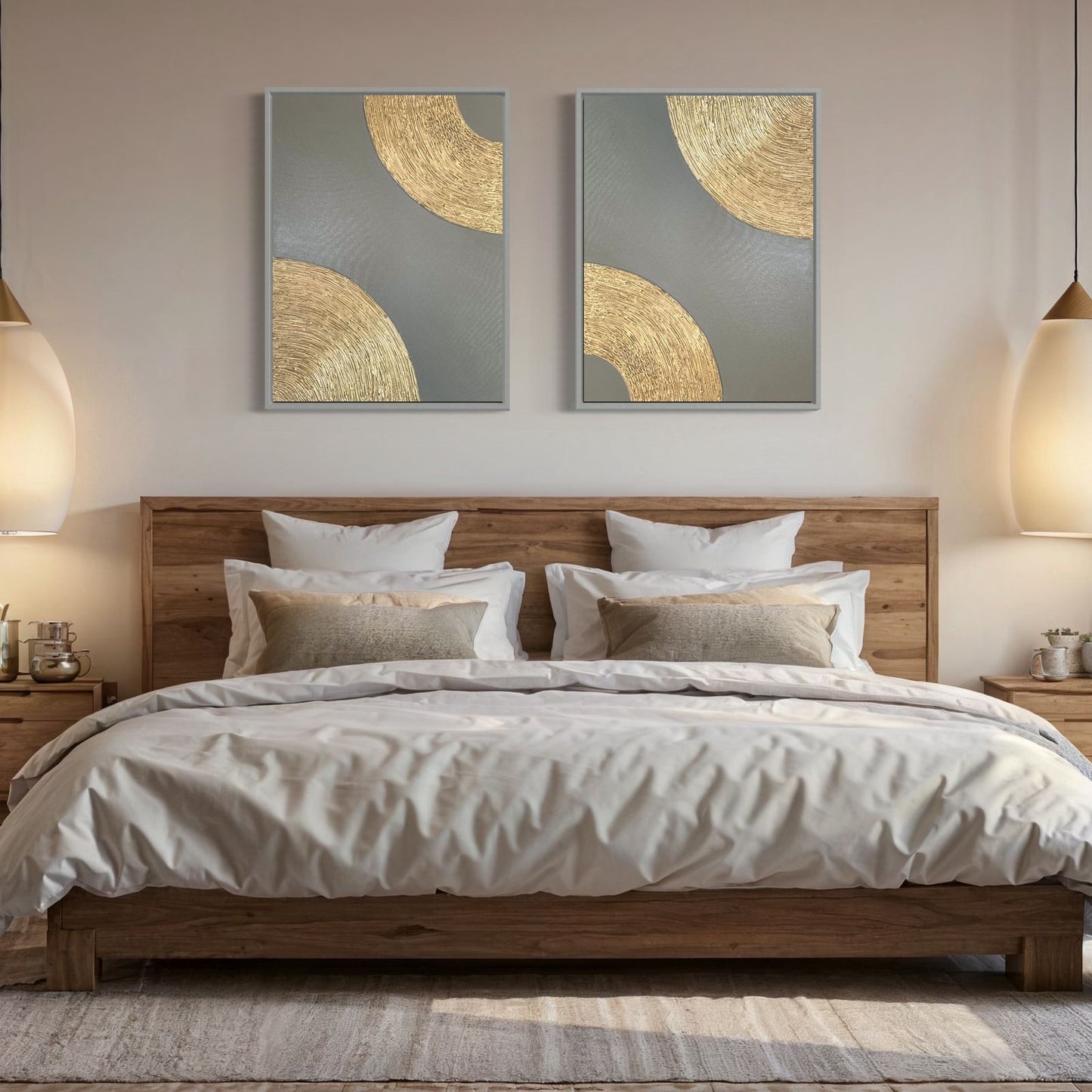 Contemporary modern artwork perfect for minimalist home & Office decor.