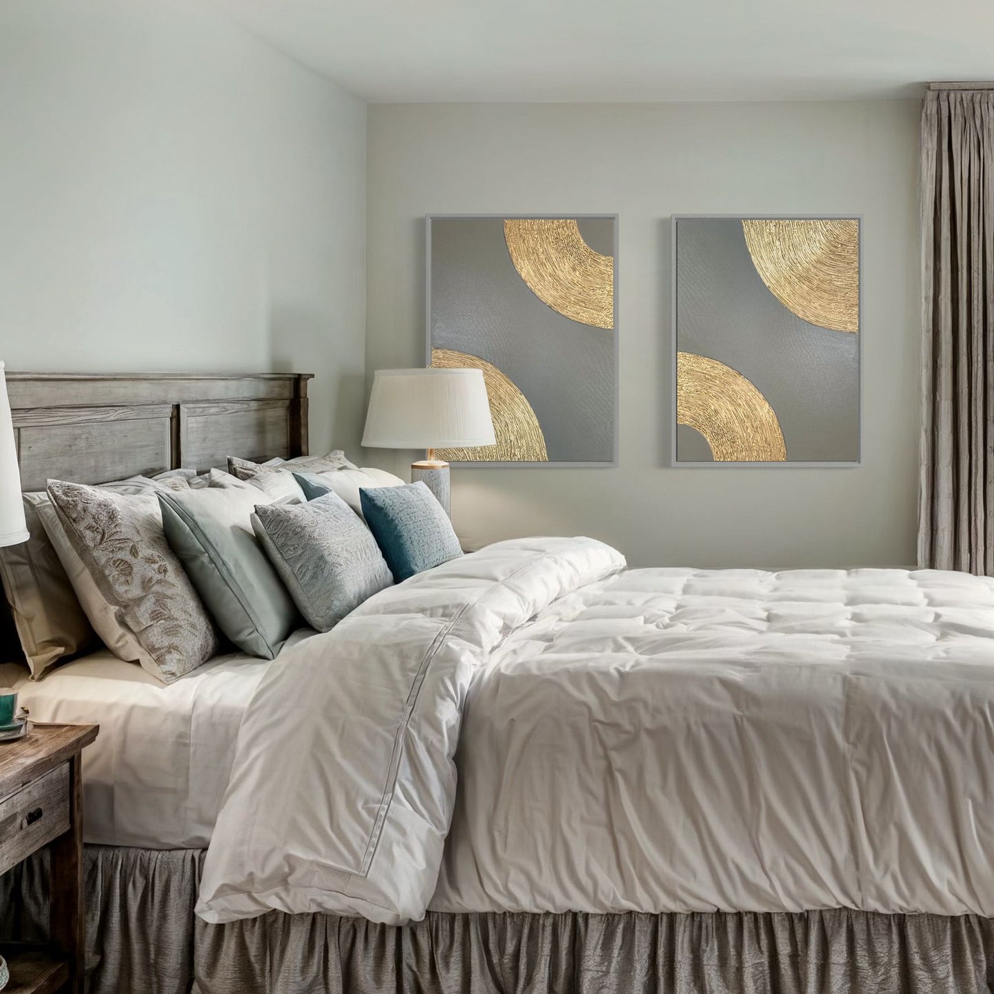 Contemporary modern artwork perfect for minimalist home & Office decor.
