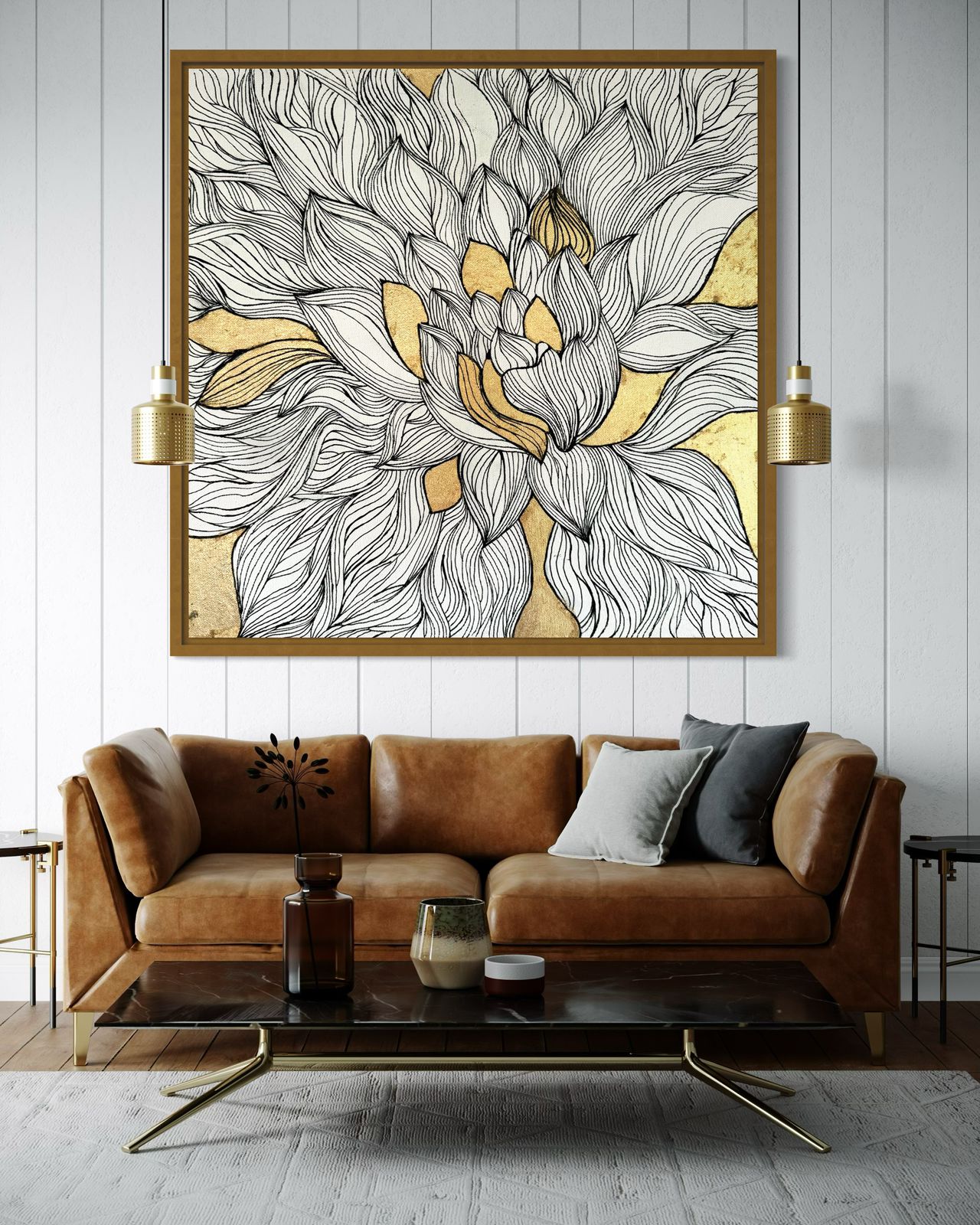Perfect for modern, stylish and contemporary home and office space living rooms or bedrooms