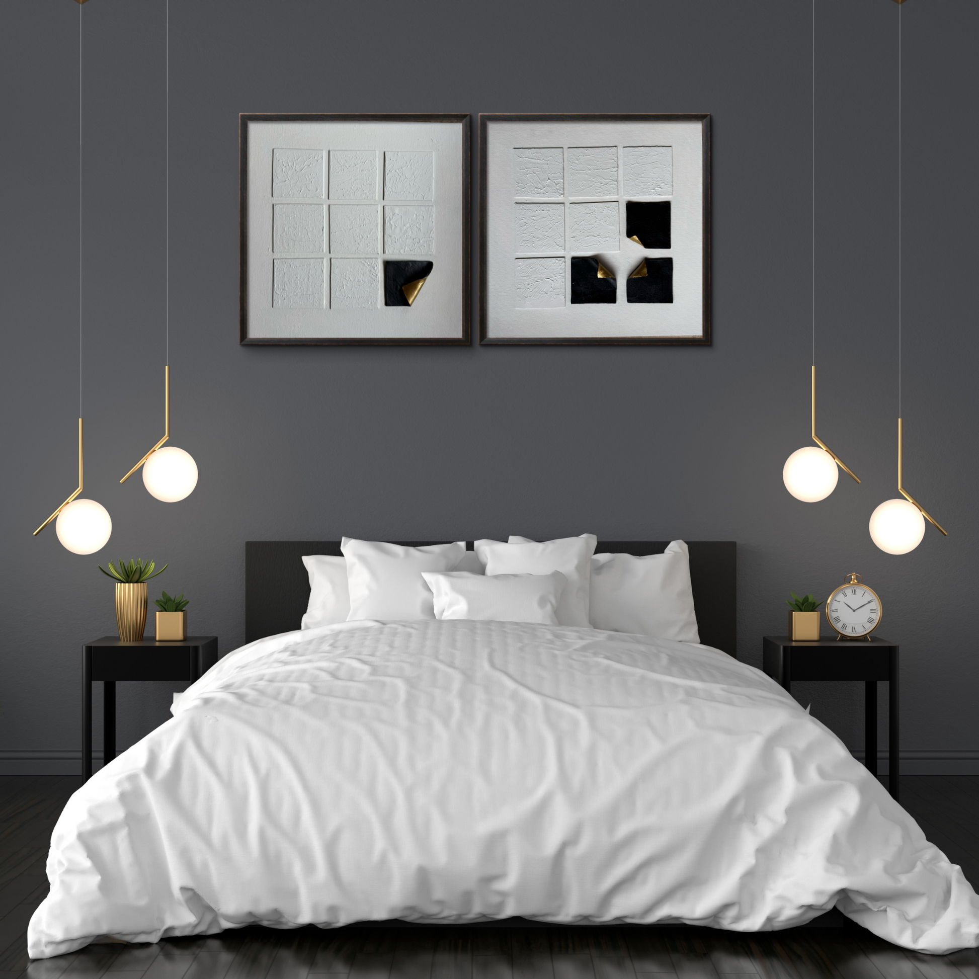  A contemporary modern artwork  perfect for minimalist home decor.