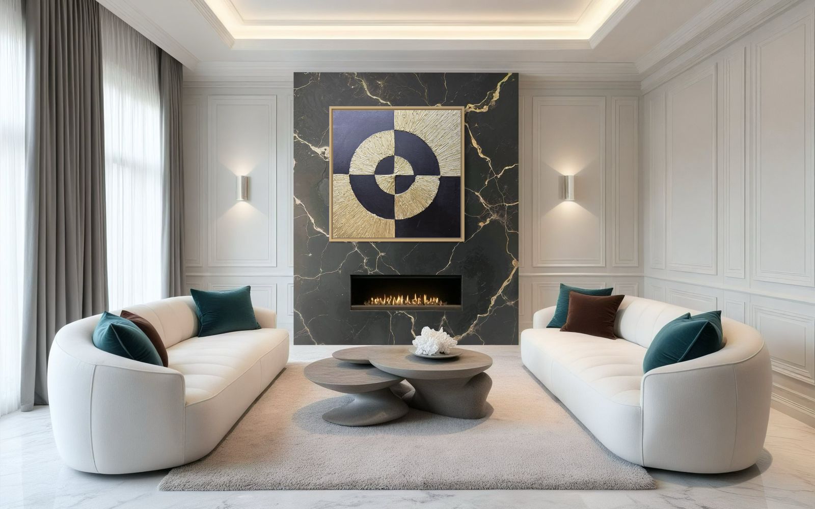 Art Ideal for modern and sophisticated interiors.