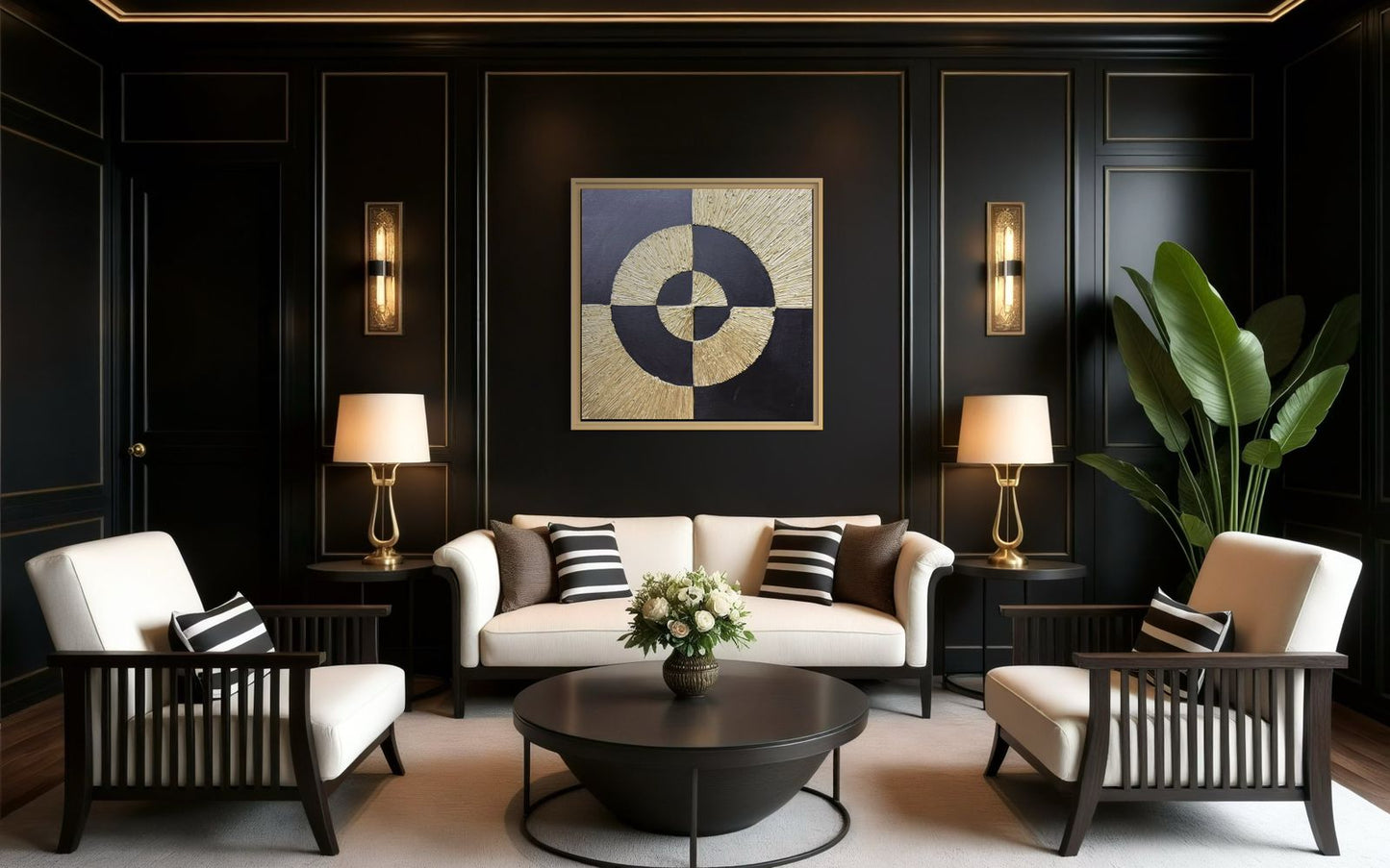 Art Ideal for modern and sophisticated interiors.