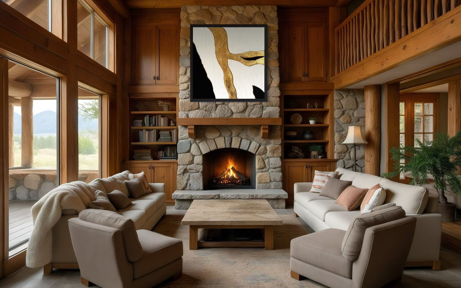  A contemporary artwork  perfect for minimalist home decor.