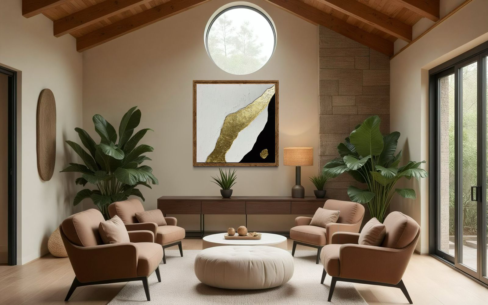  A contemporary artwork  perfect for minimalist home decor.