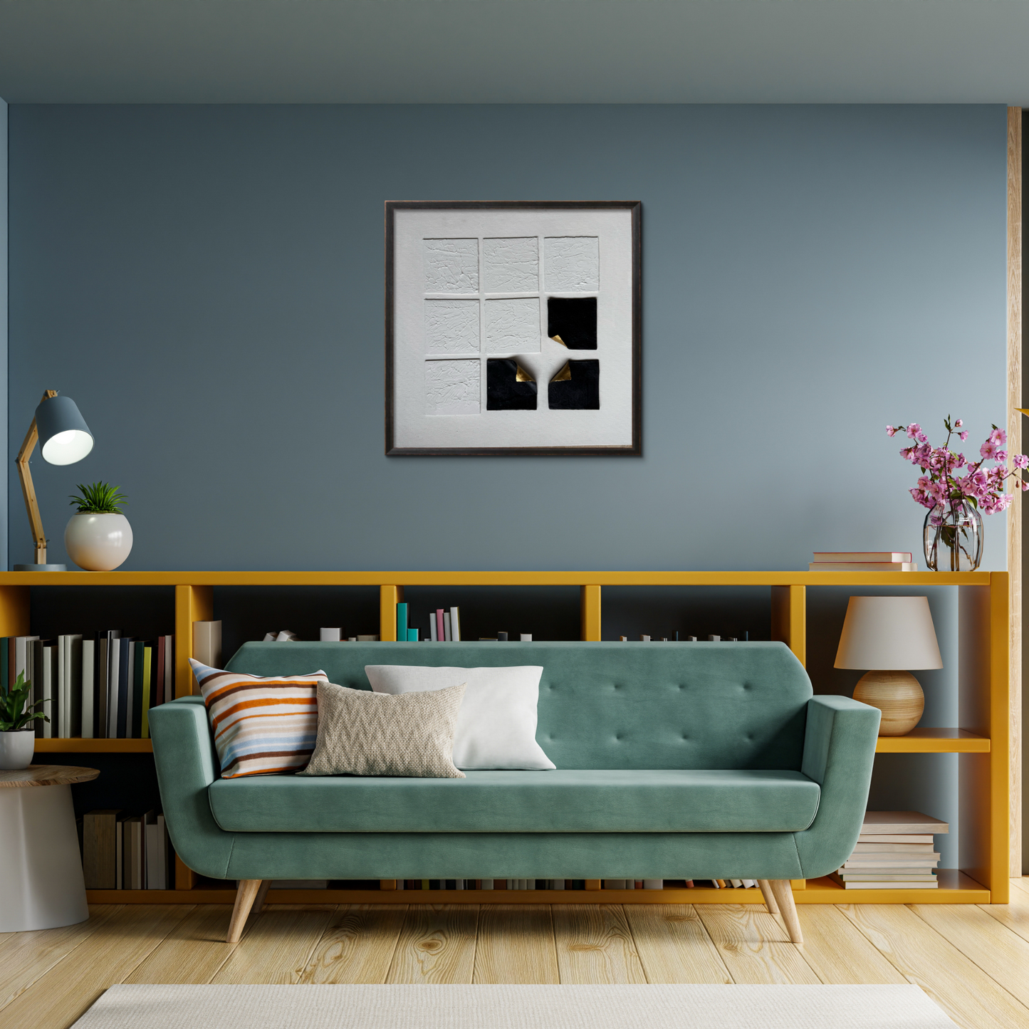  A contemporary modern Abstract artwork  perfect for minimalist home decor.