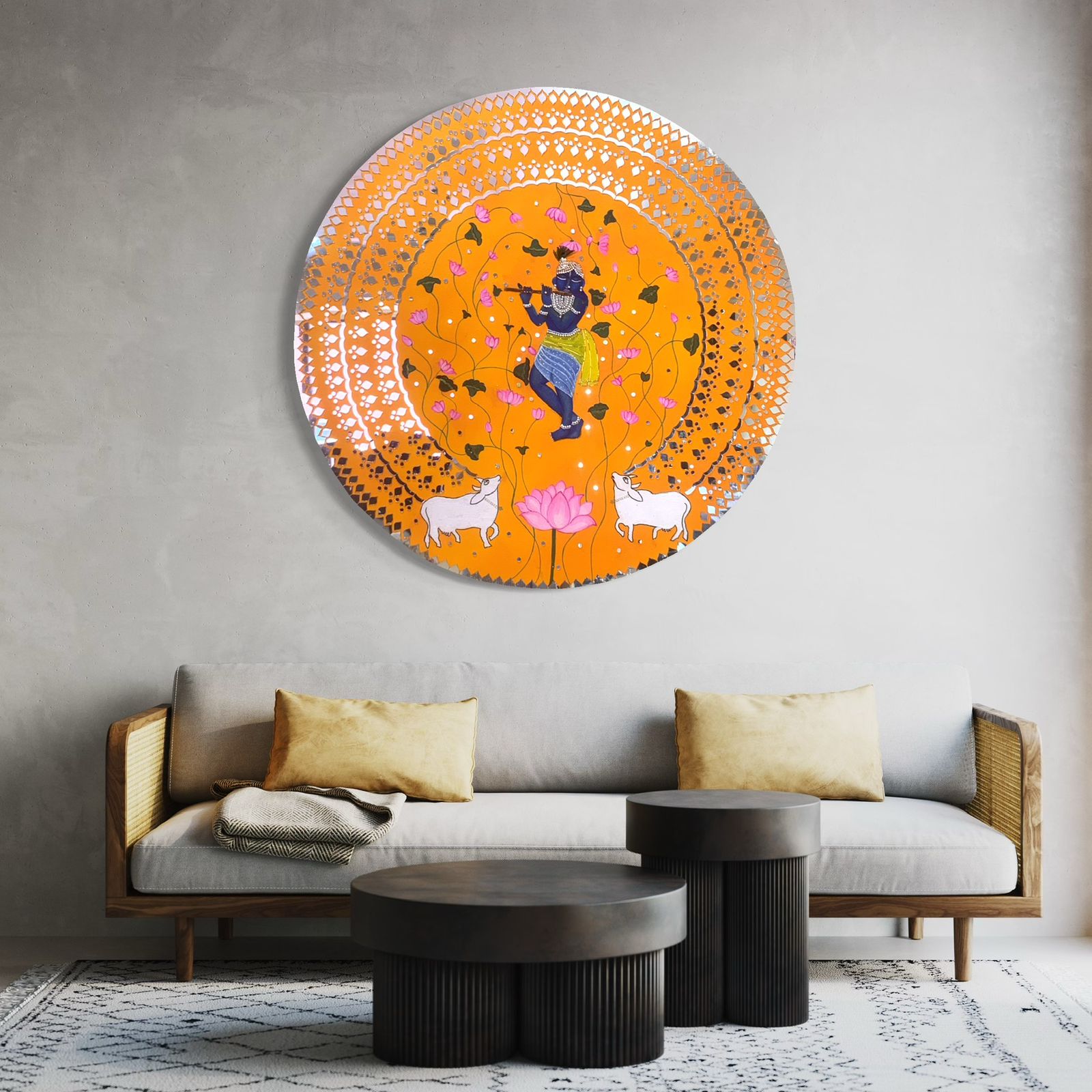 Spiritual modern artwork perfect for your house 