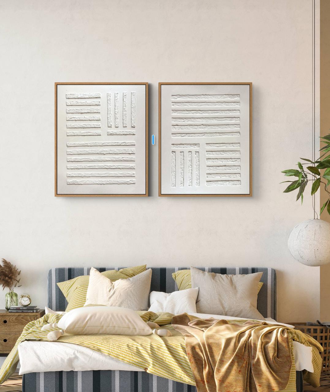 Modern textured abstract artwork collection featuring minimal neutral compositions, geometric textures, and contemporary layered designs curated for elegant modern interiors.