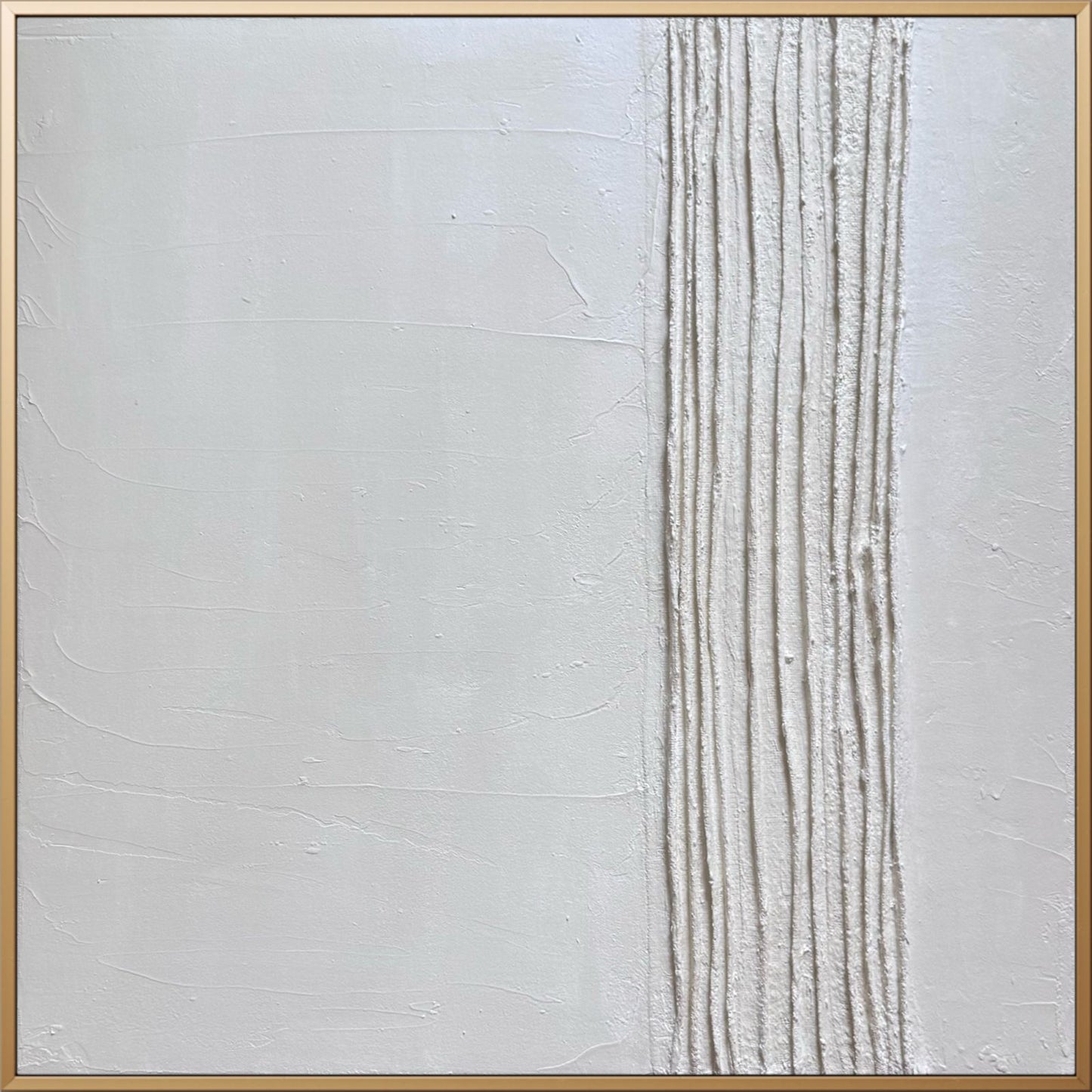 Standing Still – Minimal Textured Abstract Wall Art