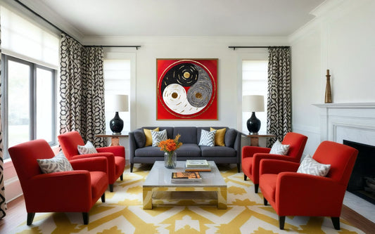 Perfect for modern interiors, this spiritual piece enhances home and office decor with its meaningful design.