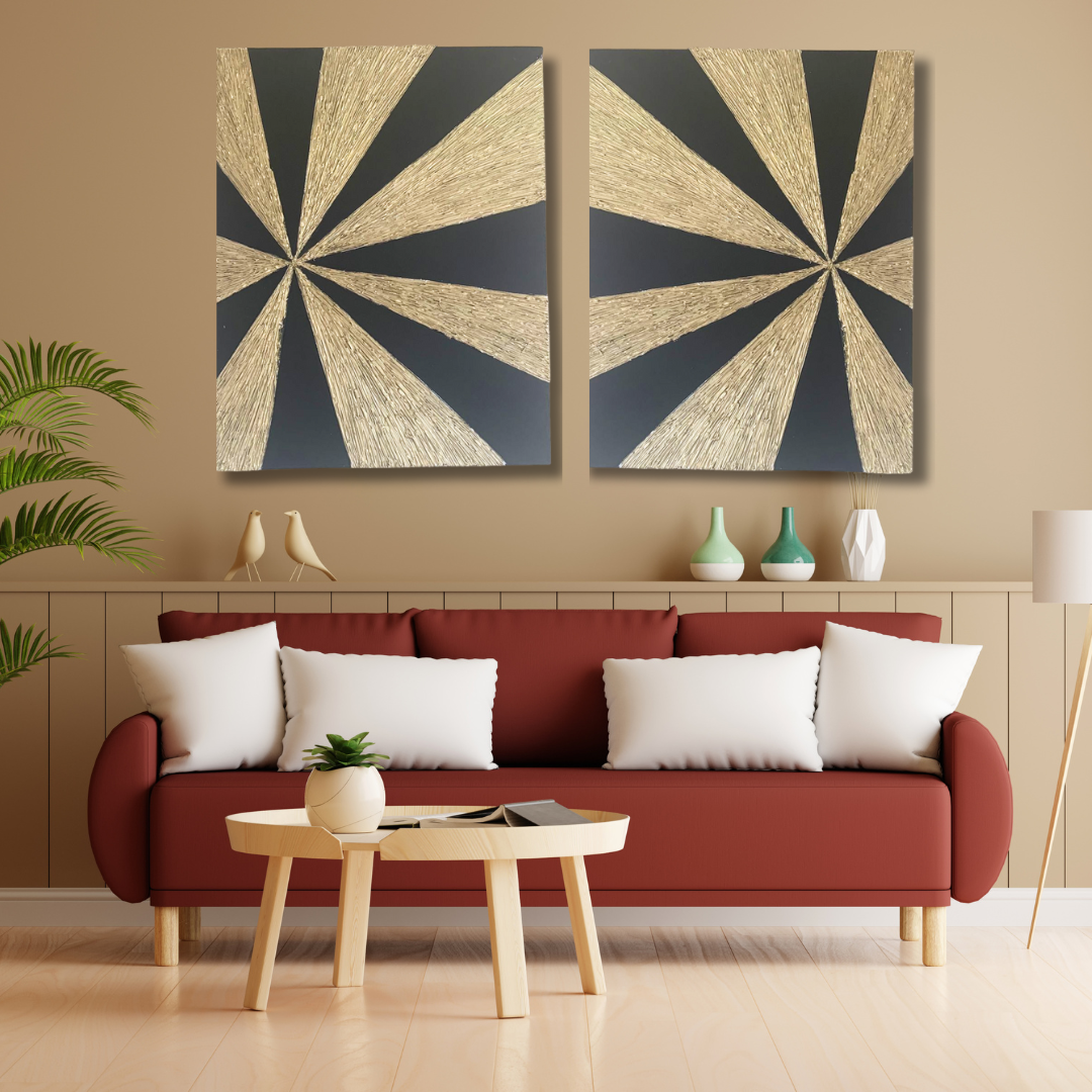  Contemporary artwork  perfect for minimalist home decor.