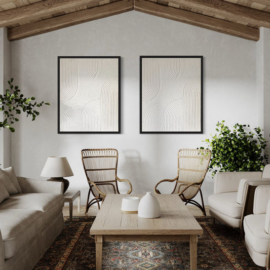 Whitewashed Arches